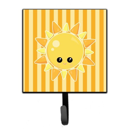 Jensendistributionservices Weather Sunshine Face Leash or Key Holder MI1711414